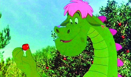 Imagen de la versión original de Pete´s Dragon 