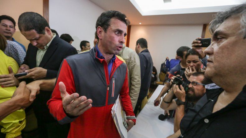 Capriles reiteró la convocatoria para una protesta de mujeres que se llevará a cabo este sábado en la capital venezolana y que estará encabezada por María Corina Machado y Lilian Tintori