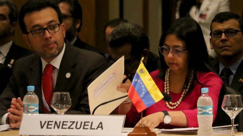 La canciller venezolana