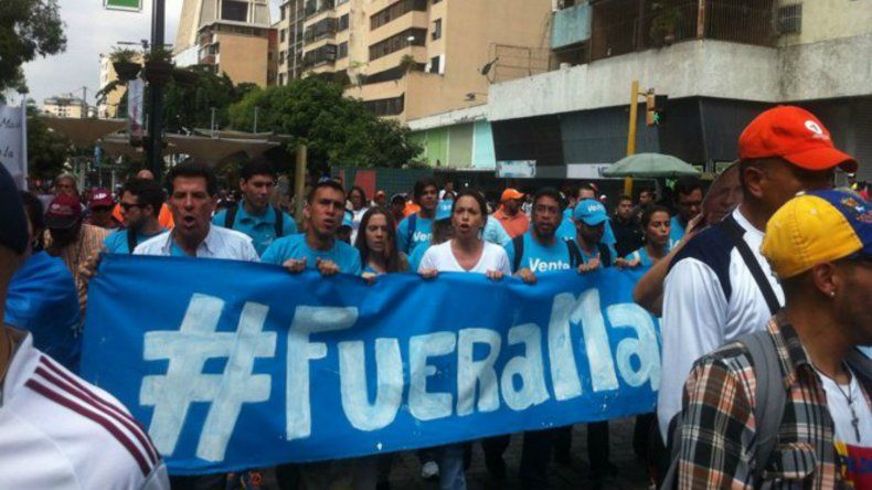 Fuimos a Miraflores y volveremos. El mensaje es uno: ¡fuera! ¡Fuera de Miraflores!