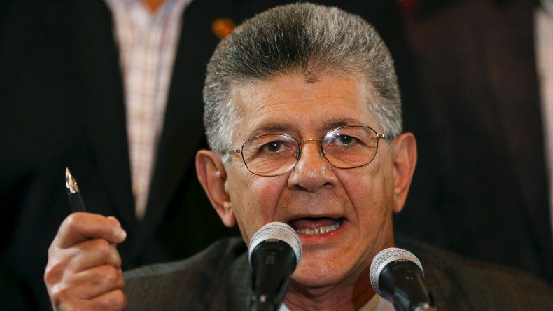 El presidente de la Asamblea Nacional de Venezuela Henry Ramos Allup