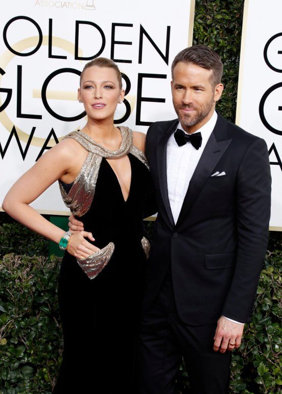 Los actores Blake Lively y Ryan Reynolds.