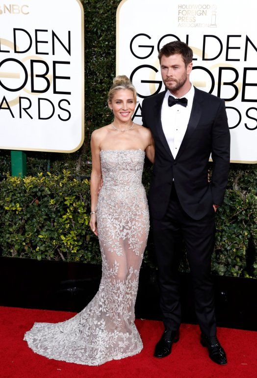 Los actores Chris Hemsworth y Elsa Pataky.