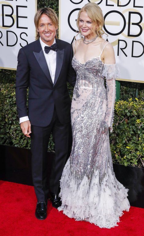 La actriz Nicole Kidman y el cantante Keith Urban.