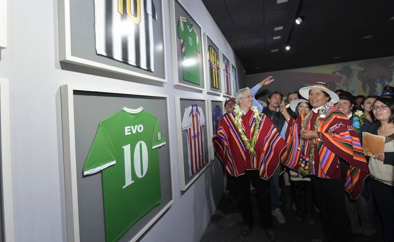 <p>Inauguración del Museo en homenaje a Evo Morales el 02FEB17 en Orinoca, Bolivia. </p><p></p>