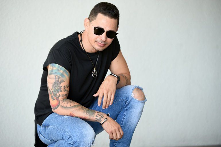 El cantautor cubano Leoni Torres. 