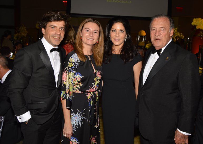 Jorge Rossell, Lorena Mercado, Yolanda y Jeff Berkowitz