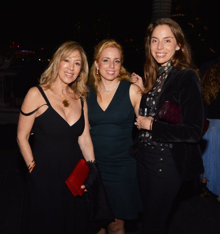 Lucía García, Eva Marina Ovejero y Christine Granier
