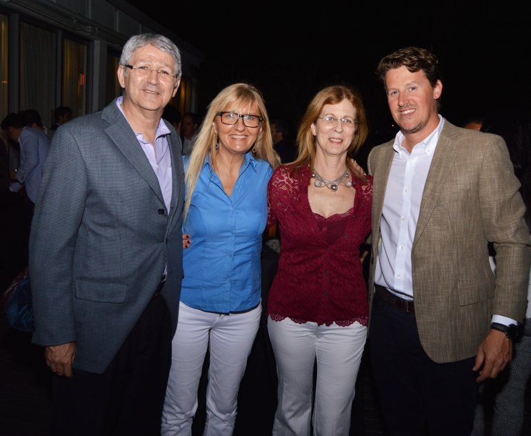Emilio Sánchez, Isabel Olmos, Rosana Ubanell y Alfonso del Castillo