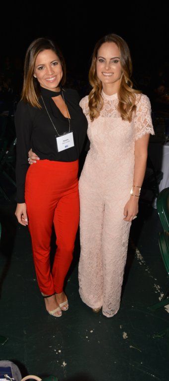 Pamela Silva de Conde y Melissa Medina 