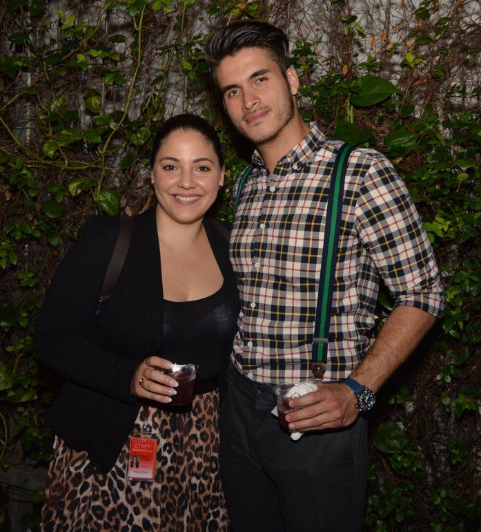 Natalia Ortiz y George Garanitis