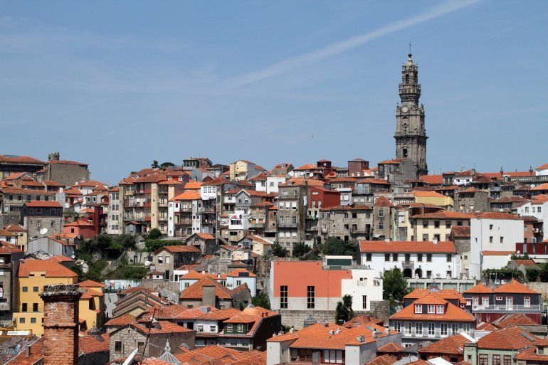 La ciudad de Oporto, en Portugal. 