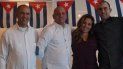 Emprendedores cubanos con sus pequeñas empresas Cubazon, Kewelta y Knales, participan en TechCrunch Disrupt, en Nueva York. Emprendedores cubanos con sus pequeñas empresas Cubazon, Kewelta y Knales, participan en TechCrunch Disrupt, en Nueva York.