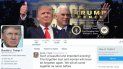 Primer mensaje en Twitter de Donald Trump como presidente de Estados Unidos. Primer mensaje en Twitter de Donald Trump como presidente de Estados Unidos.
