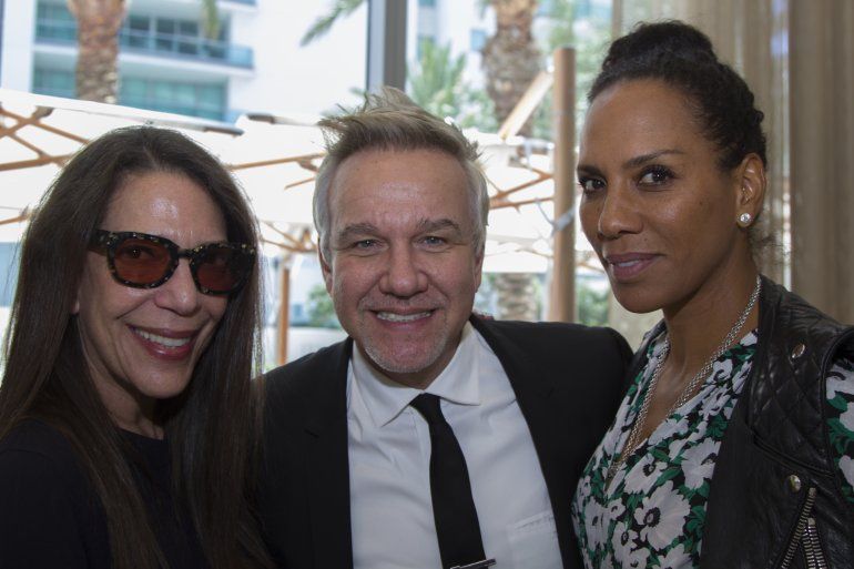 Sam Robin, Frank Amadeo y Barbara Becker