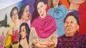 Una capa de pintura gris cubrió esta semana los retratos de figuras que eran íconos para la comunidad inmigrante mexicana. Una capa de pintura gris cubrió esta semana los retratos de figuras que eran íconos para la comunidad inmigrante mexicana.