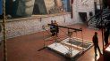 Foto de archivo, del 25 de enero de 1989, durante los preparativos para el entierro de Salvador Dalí, en el Museo Teatro de Figueras. El cadáver del pintor será exhumado por orden de una juez de Madrid. Foto de archivo, del 25 de enero de 1989, durante los preparativos para el entierro de Salvador Dalí, en el Museo Teatro de Figueras. El cadáver del pintor será exhumado por orden de una juez de Madrid.