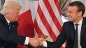 Donald Trump y Emmanuel Macron. Donald Trump y Emmanuel Macron.