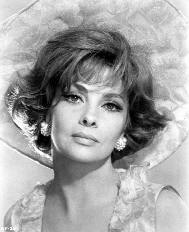 La actriz Gina Lollobrigida.