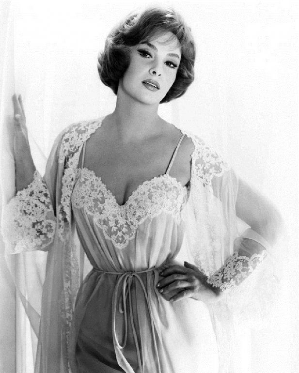La actriz Gina Lollobrigida.