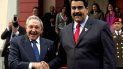 Raúl Castro y el dictador venezolano, Nicolás Maduro. Raúl Castro y el dictador venezolano, Nicolás Maduro.