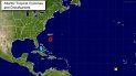 El sistema se sitúa a 810 kilómetros (505 millas) al oeste-suroeste de Bermuda. El sistema se sitúa a 810 kilómetros (505 millas) al oeste-suroeste de Bermuda.