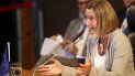 Federica Mogherini, alta representante de la Política Exterior de la Unión Europea. Federica Mogherini, alta representante de la Política Exterior de la Unión Europea.