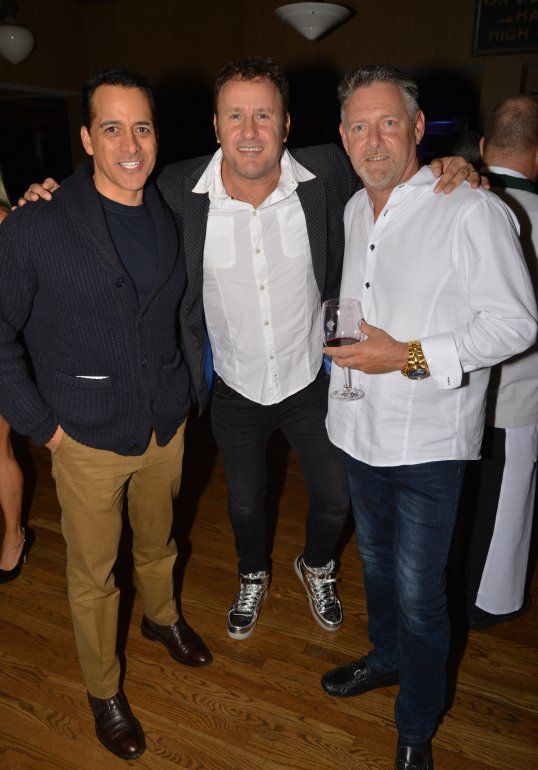 Maximiliano Ramírez, Stephane Chiche y Mike Kiely