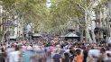 La marcha recorrerá el centro de la capital catalana bajo el lema No tengo miedo (No tinc por, en catalán), La marcha recorrerá el centro de la capital catalana bajo el lema No tengo miedo (No tinc por, en catalán),