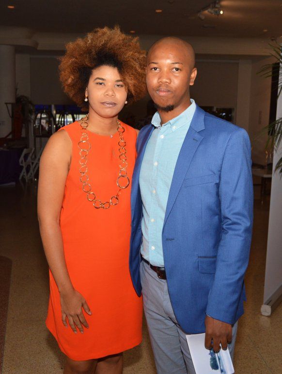 Aldeide Delgado y Francisco Masó