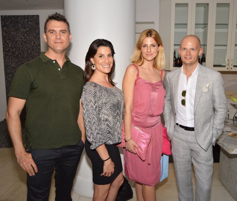 John Henry Dale, Katherine Wald, Iva Kosovic y Marc Giosi