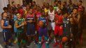 La NBA y Nike reunieron a jugadores de las 30 franquicias de la Liga en uno de los hangares del estudio Sony Pictures, en Los Ángeles. La NBA y Nike reunieron a jugadores de las 30 franquicias de la Liga en uno de los hangares del estudio Sony Pictures, en Los Ángeles.