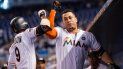 Stanton se fue 5-2 con tres impulsadas este miércoles frente a los lanzadores de los Mets. Stanton se fue 5-2 con tres impulsadas este miércoles frente a los lanzadores de los Mets.