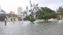 Calzada y D, El Vedado, tras el paso del huracán Irma. Calzada y D, El Vedado, tras el paso del huracán Irma.