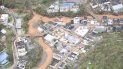 Fotografía aérea cedida con fecha del 23 de septiembre de 2017, muestra la presa de Guajataca, en el noroeste de Puerto Rico, que tras el paso del huracán María presenta una fisura debido al exceso de capacidad de la misma. Fotografía aérea cedida con fecha del 23 de septiembre de 2017, muestra la presa de Guajataca, en el noroeste de Puerto Rico, que tras el paso del huracán María presenta una fisura debido al exceso de capacidad de la misma.
