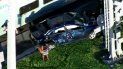 tren impacta auto y bloquea trafico en pembroke road tren impacta auto y bloquea trafico en pembroke road