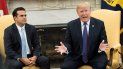 El presidente Donald Trump junto al gobernador de Puerto Rico, Ricardo Rossello, durante su encuentro en el Despacho Oval de la Casa Blanca. El presidente Donald Trump junto al gobernador de Puerto Rico, Ricardo Rossello, durante su encuentro en el Despacho Oval de la Casa Blanca.