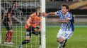 La Real Sociedad le pasó por encima al Vardar macedonio con un contundente resultado de 6-0. La Real Sociedad le pasó por encima al Vardar macedonio con un contundente resultado de 6-0.