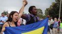 Estudiantes de la Universidad de Florida, en Gainesville, se manifiestan contra la conferencia del supremacista blanco Richard Spencer. Estudiantes de la Universidad de Florida, en Gainesville, se manifiestan contra la conferencia del supremacista blanco Richard Spencer.