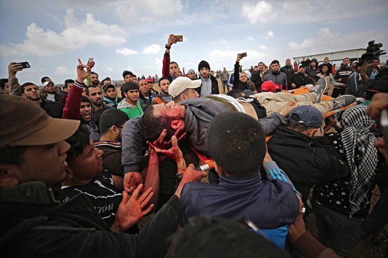 Siete palestinos han muerto y unos 500 han resultado heridos en incidentes y enfrentamientos en la frontera entre Gaza e Israel. 
