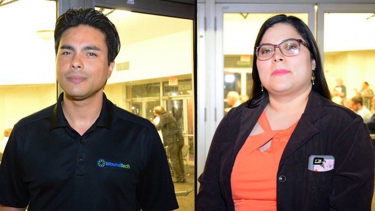 Entre los asistentes a la reuni&oacute;n estuvieron Carlos Gil y Maryin Vargas