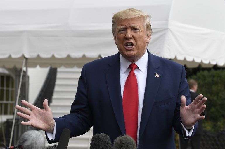 El presidente Donald Trump . 