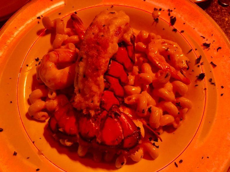 Una de las exquisiteces que sirven en el Raintree Restaurant, en San Agustín. 