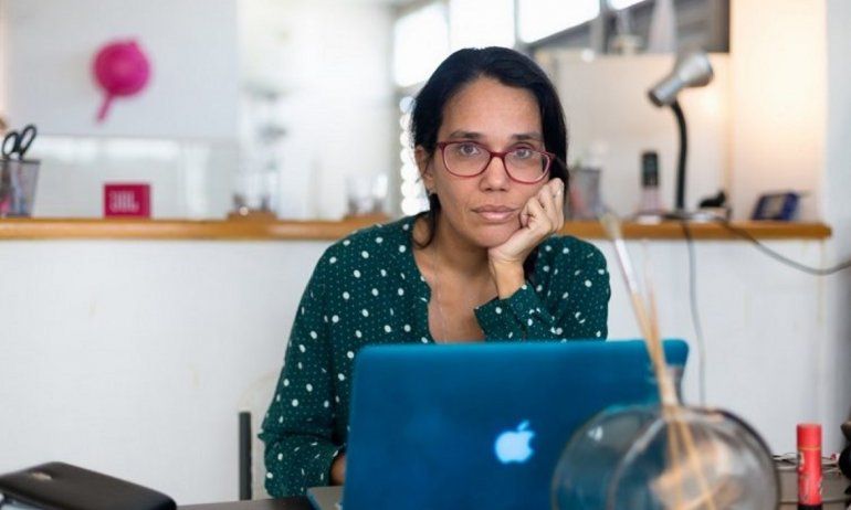 Fotografía de la periodista independiente cubana Luz Escobar publicada en su página de Facebook el 21 de enero de 2020. 