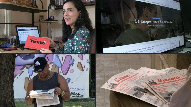 La periodista independiente cubana M&oacute;nica Bar&oacute;. 