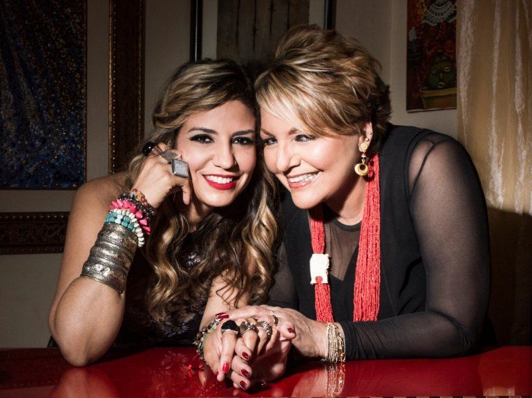 Las cantantes cubanas Lena y Malena Burke.&nbsp;