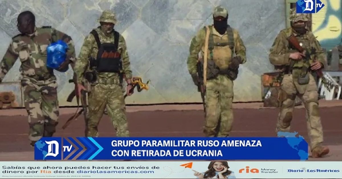 El Diario En 90 Segundos Grupo Paramilitar Ruso Amenaza Con Retirada