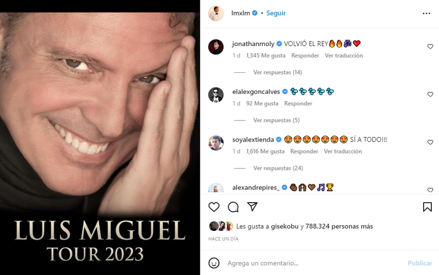 Luis Miguel Regresa A Los Escenario Con Tour