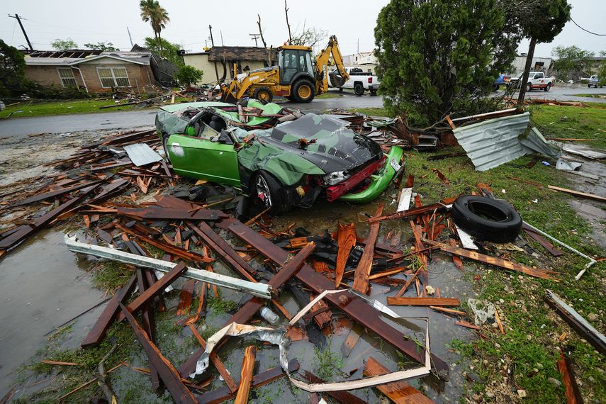 Un Muerto Tras Tornado En Texas Cerca De Frontera Con M Xico