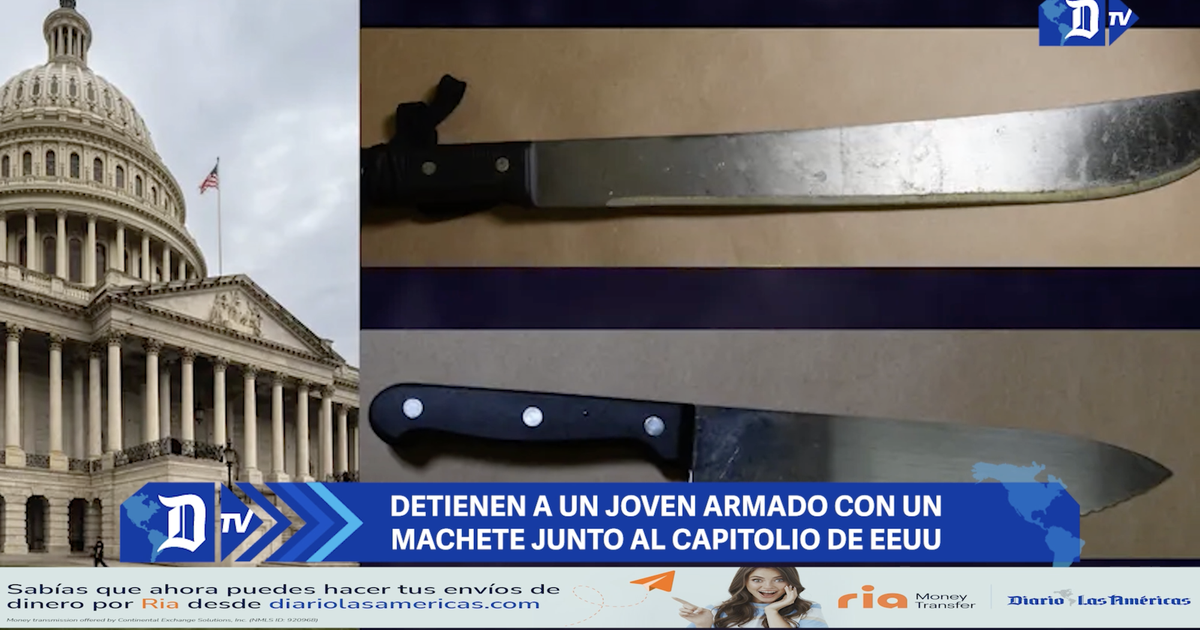 El Diario En Segundos Detienen A Un Joven Armado Con Un Machete Al